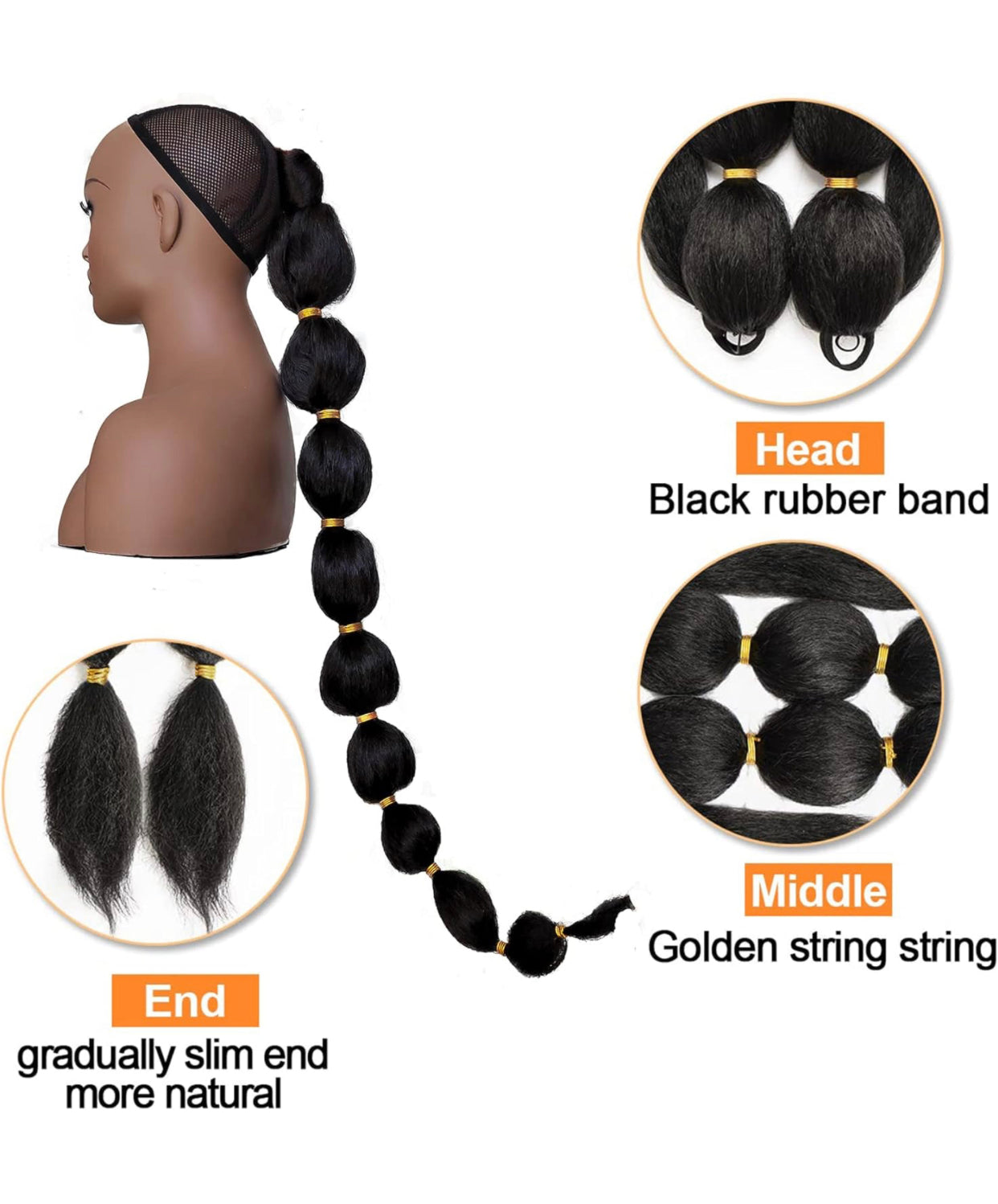 Straight Ponytail Hairpiece