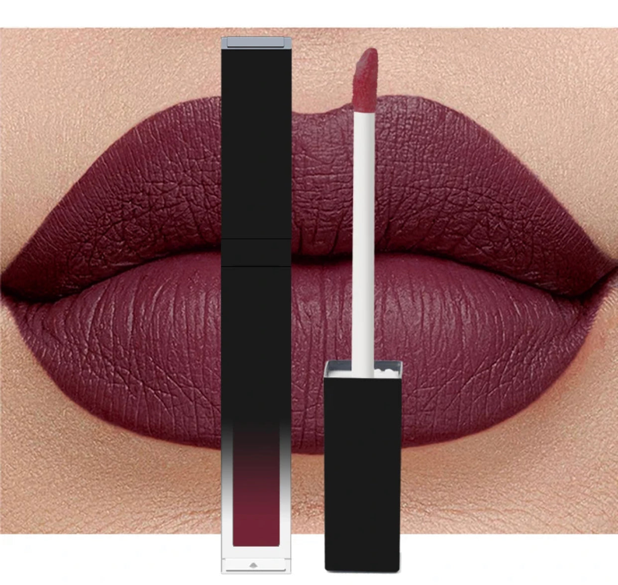 Loune Beauty Cosmetic Long Lasting Lipstick Waterproof Makeup Matte Liquid Lipstick.